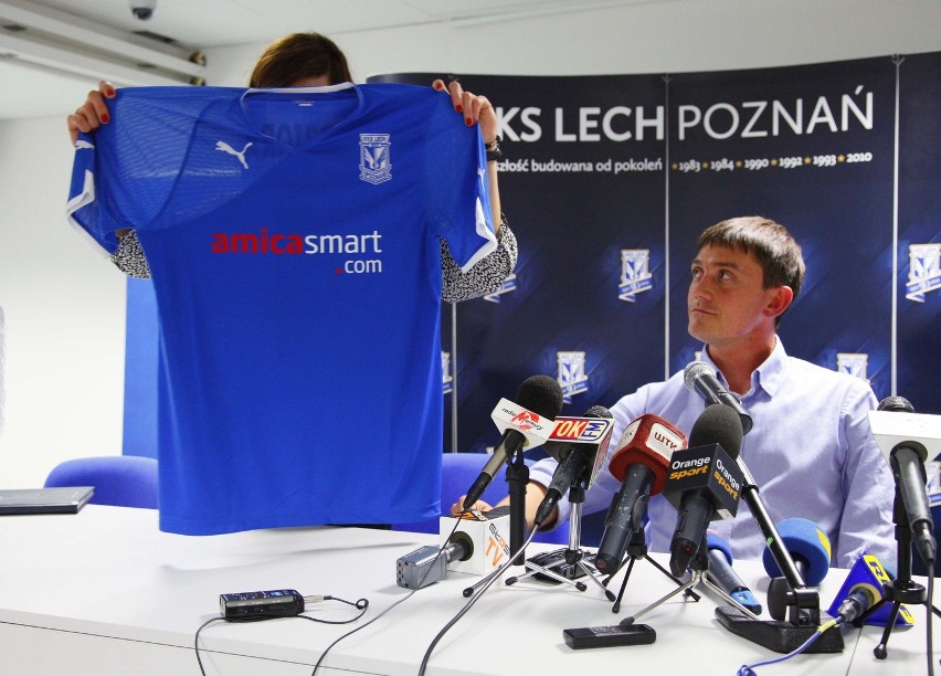 Liga Europy: Zobacz nowe koszulki Lecha Poznań [ZDJĘCIA]