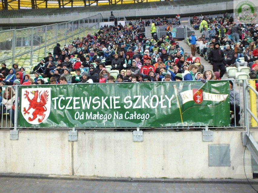 Ponad 500 dzieci z Tczewa na meczu biało-zielonych. ZOBACZ ZDJĘCIA