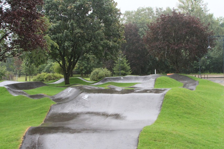 Pumptrack w parku na Zdrowiu już działa