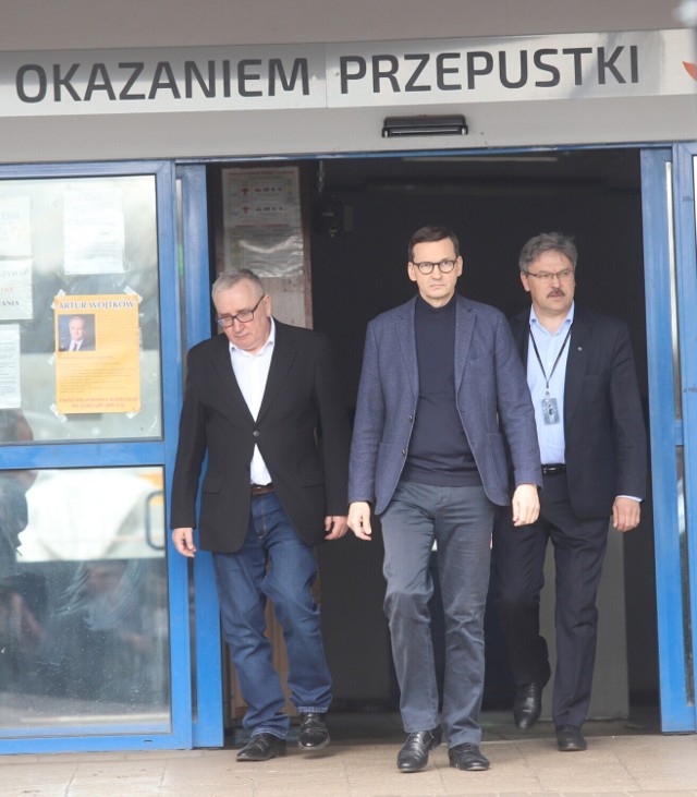 Ostatnia wizyta premiera Morawieckiego w Jastrzębiu miała miejsce podczas tragedii w kopalni Zofiówka.