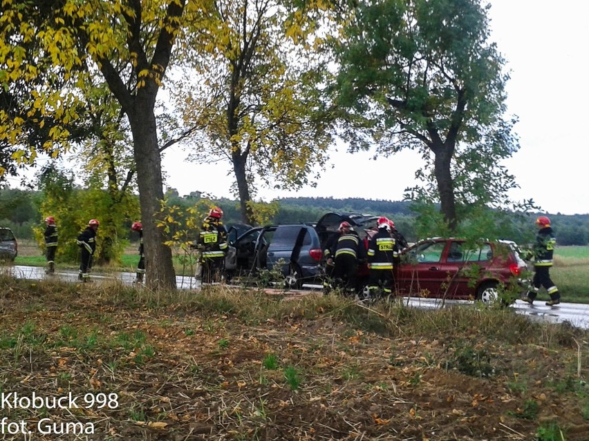 Kłobuck: Wypadek między Białą a Częstochową [FOTO]