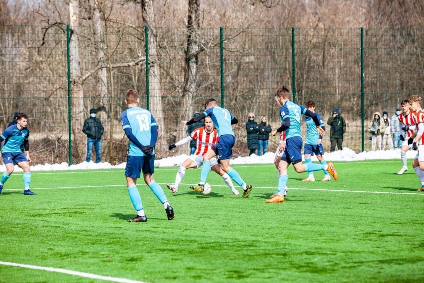 Mecz centralnej Ligi Juniorów U-18 Hutnik Kraków - Cracovia