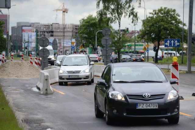 Szykany przed estakadą katowicką wzorowane są na tych z Iraku i Afganistanu