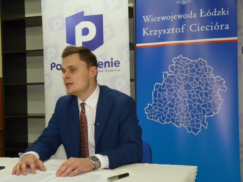 Radomsko: wicewojewoda Krzysztof Ciecióra o "czystej" energii [ZDJĘCIA, FILM]