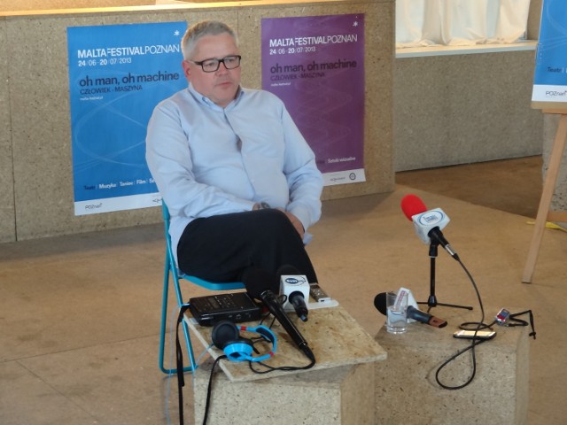 Dyrektor festiwalu Malta, Michał Merczyński, przeprosił fanów zespołu Atoms For Peace na spotkaniu z prasą
