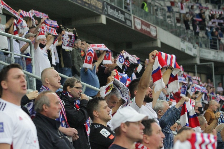 Kibice Górnika Zabrze pożegnali Igora Angulo. Górnika w...