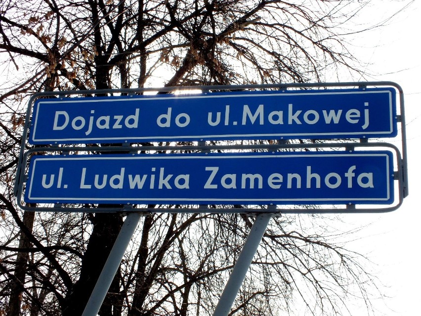 ul. Makowa - Znak wprowadza w błąd