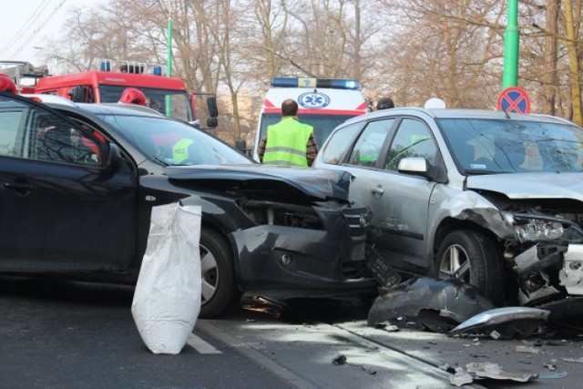 Wypadek na Grunwaldzkiej