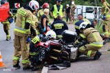 Solec: Wypadek z udziałem motocyklisty. Służby na miejscu