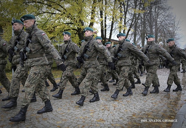 Żołnierze Wojsk Obrony Terytorialnej Sił Zbrojnych RP