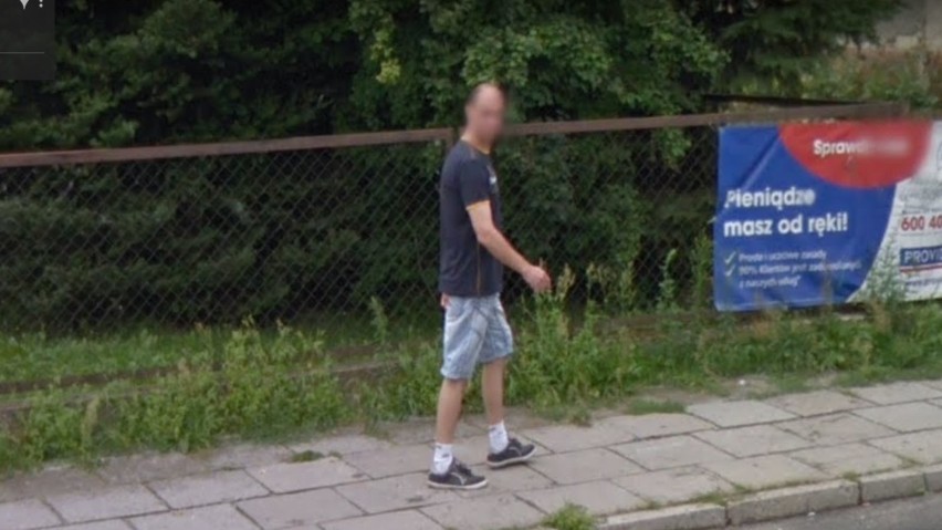 Mieszkańcy Krosna Odrzańskiego "złapani" przez kamerę Google...