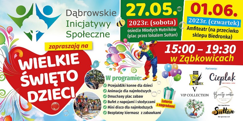 W Ząbkowicach odbędą się dwa pikniki dla dzieci...