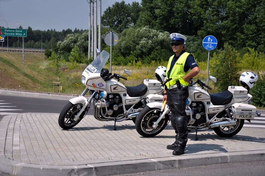 Policyjne patrole na motocyklach w lubuskim