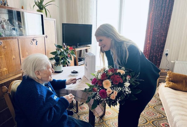 Sieradzanka Halina Kolińska, uczestniczka Powstania Warszawskiego świętuje 99 lat!