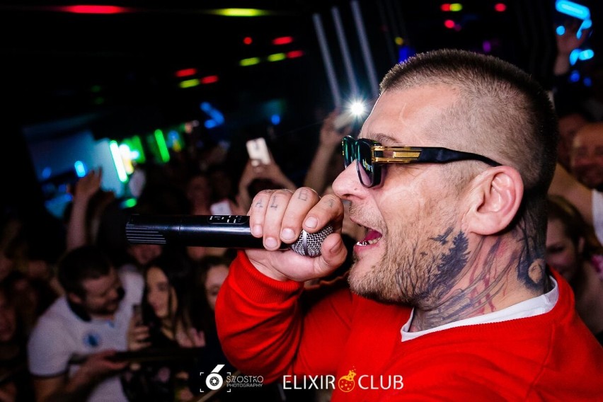 Popek w Białymstoku. Koncert na urodziny Elixir Club [zdjęcia]