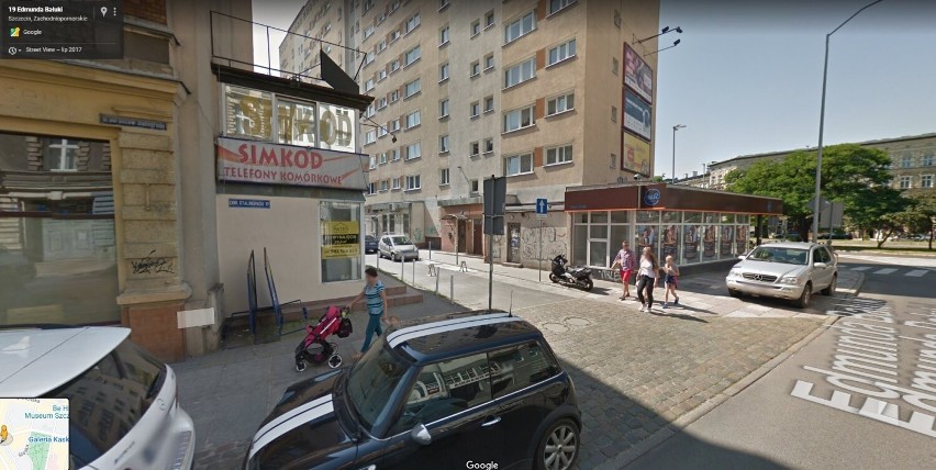 Szczecin na Google Street View