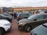 Protest Kobiet Radomsko. Ponad 100 samochodów blokowało ulice. Klaksony w całym mieście! [ZDJĘCIA]