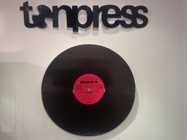 Wystawa pt. Historia wytwórni płytowej Tonpress, będzie prezentowana do 7 marca