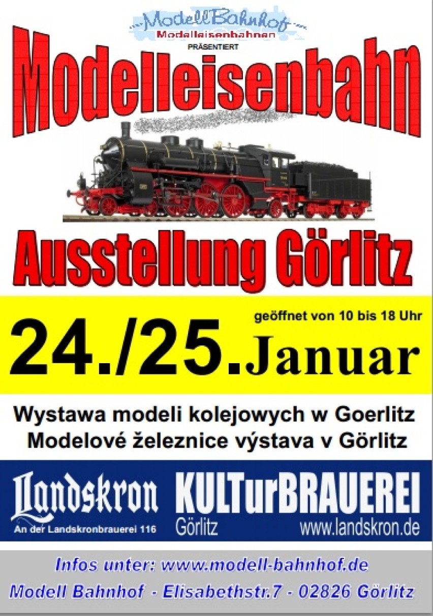 Goerlitz wystawa kolejowa już 24 i 25 stycznia