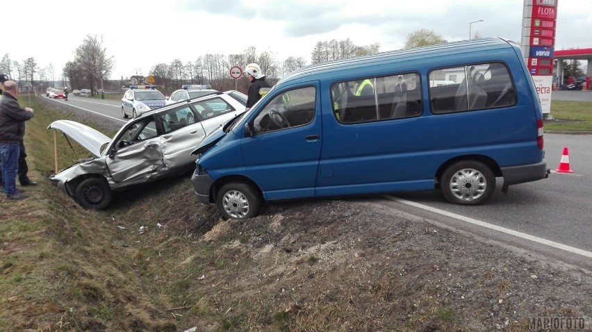 Jedna osoba poszkodowana w wypadku na ul. Gorzowskiej w Praszce