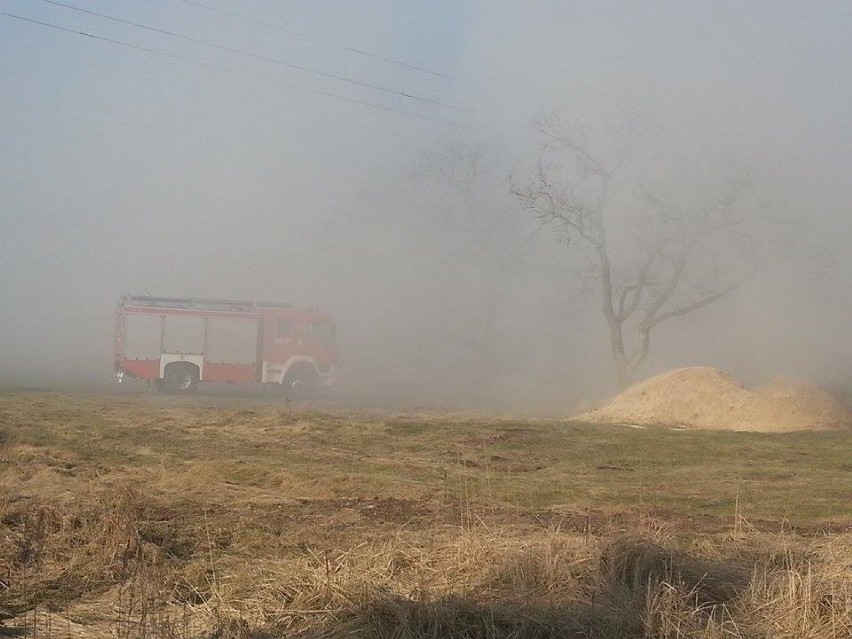 Grońsko: Pożar gospodarstwa