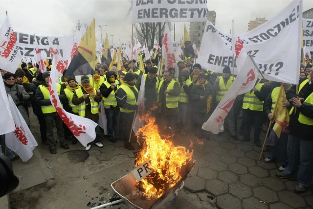 Tak wyglądał w 2009 protest Energi. Czy dlatego miasto powiedziało tym razem NIE?!