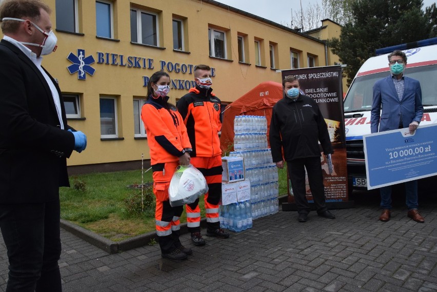 Veolia wspiera Pogotowie Ratunkowe oraz Szpital Pediatryczny w Bielsku-Białej 