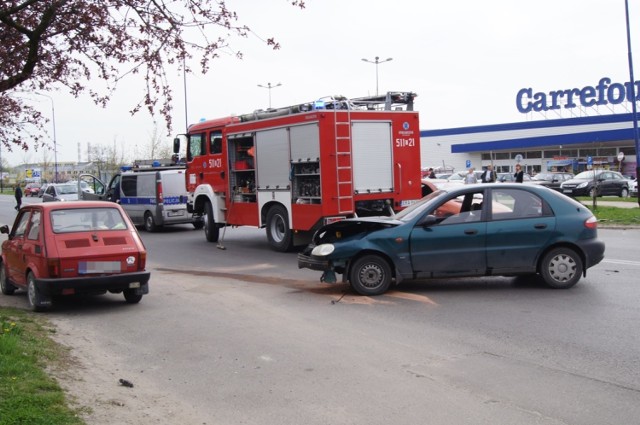 Wypadek na ul. Piastowskiej w Radomsku