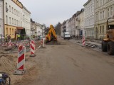Ulica Piłsudskiego w Koszalinie będzie gotowa później niż zakładano 