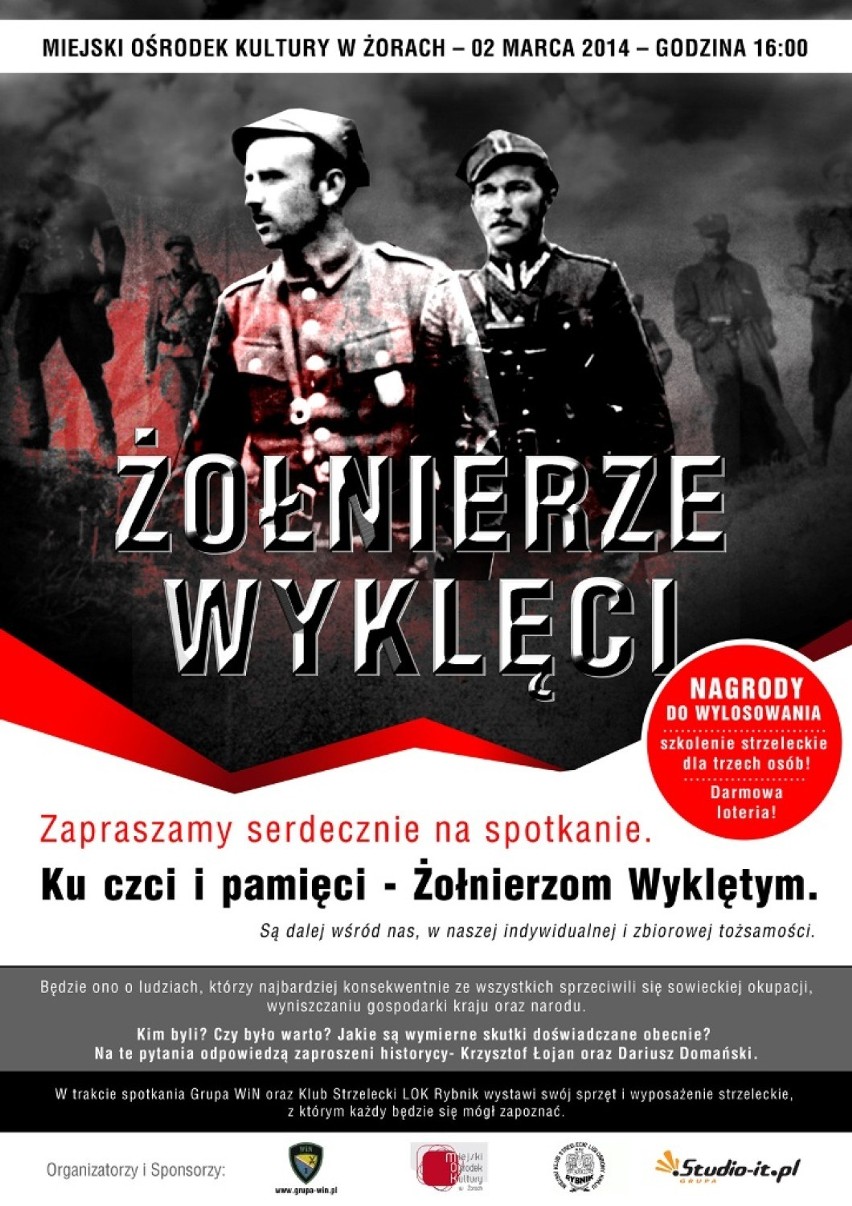 Żory Żołnierze Wyklęci: W niedzielę prelekcja o Żołnierzach...