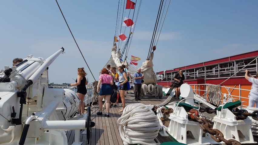 Piękny "Juan Sebastián de Elcano" na Dniach Morza. Byliśmy na pokładzie!