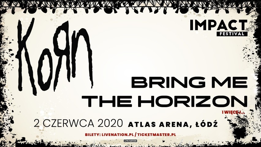 Impact Festival wraca do Łodzi: Pierwszą gwiazdą zespół Korn!