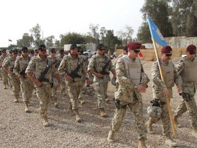 Tak świętowali uchwalenie Konstytucji 3 Maja żołnierze Czarnej Dywizji w Iraku. Sprawdź, czy jesteś na zdjęciach?