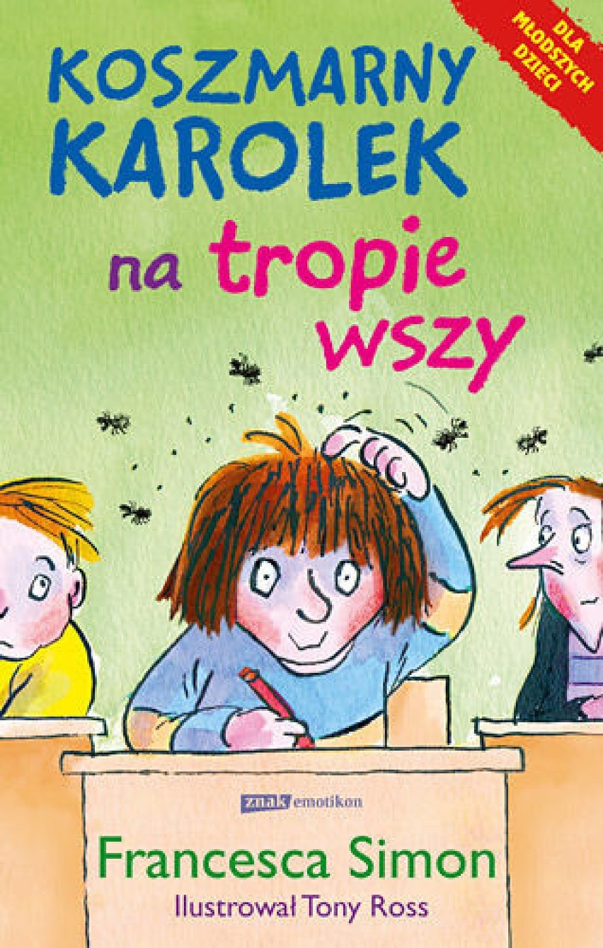 Cykl książek Franceski Simon, który opowiada o niesfornym...