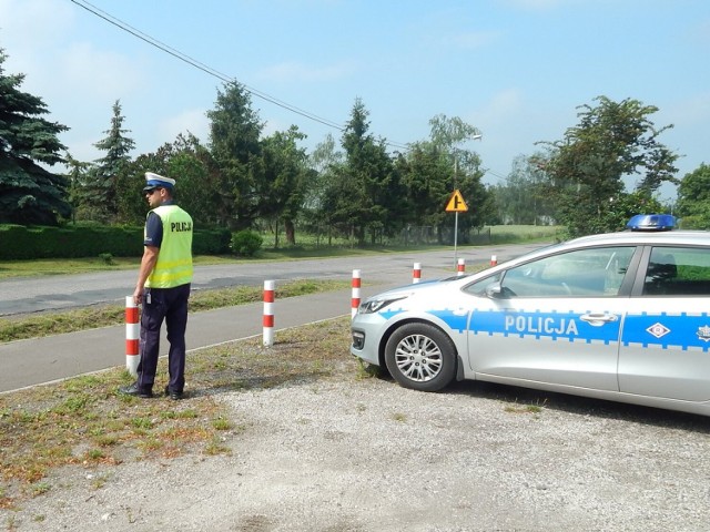 Kontrole policjantów KPP Radziejów