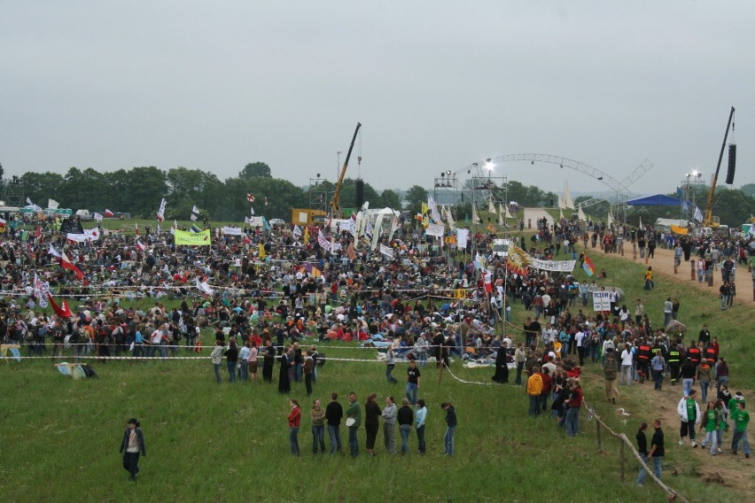 Już około godziny 9.00 połowa sektorów była wypełniona...