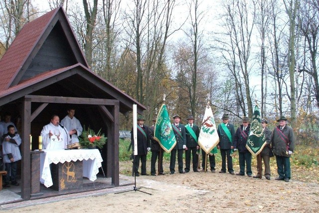 Myśliwi uczcili swoje święto uroczystym polowaniem