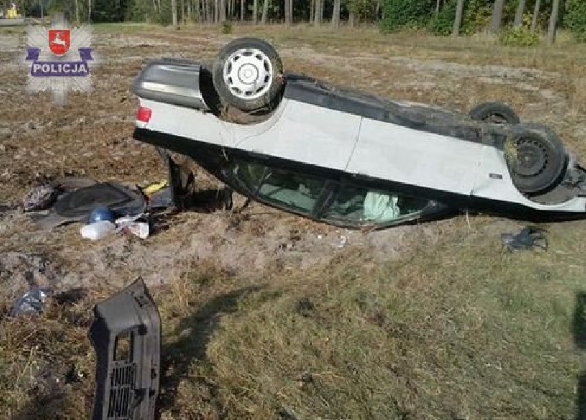 Tragiczny piątek na drogach województwa lubelskiego. Wypadek...