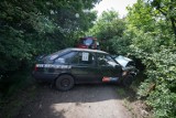 Rajd w Gaszowicach: Na trasie doszło do wypadku, dwie osoby są ranne