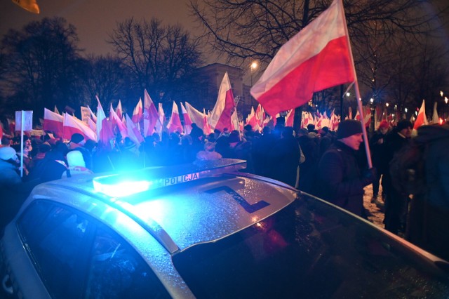 Trwa "Marsz Wolnych Polaków"