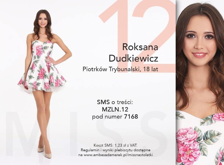 18-letnia Roksana Dudkiewicz z Piotrkowa