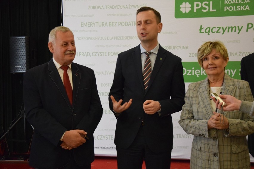Konferencja prasowa prezesa PSL Władysława Kosiniaka -...