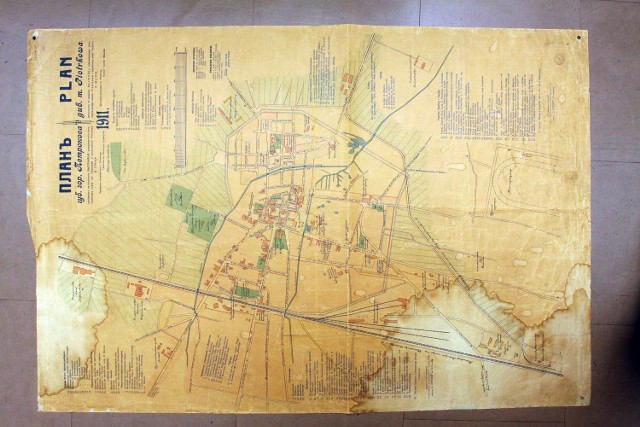Plan Piotrkowa z 1911 roku