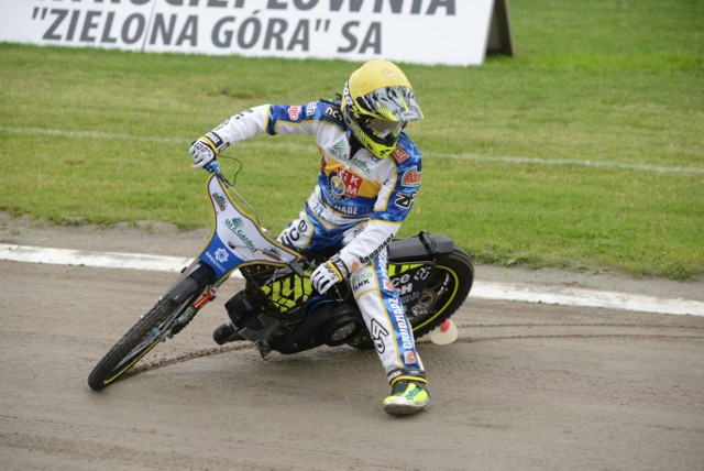 Antonio Lindbäck, żużlowiec Falubazu Zielona Góra.