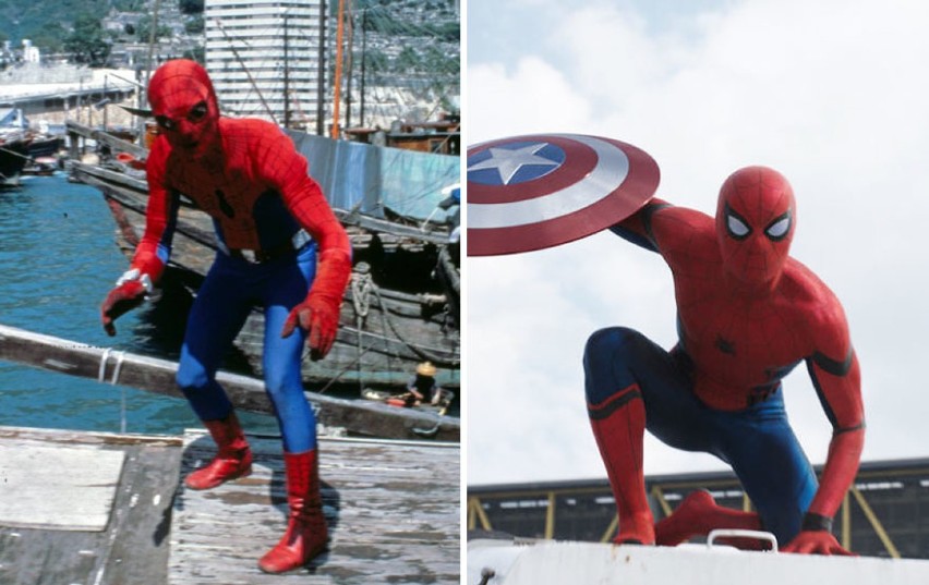 Spiderman 1977 i 2016 r.