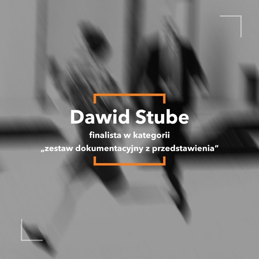 Dawid Stube finalistą ogólnopolskiego Konkursu Fotografii Teatralnej