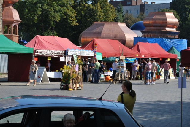 Widok na kiermasz. Fot. Ireneusz Mosiczuk