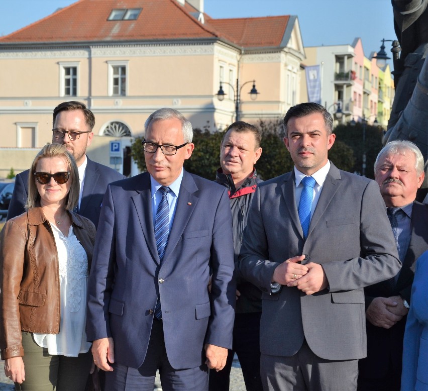 Tomasz Klonowski i Kazimierz Smoliński podczas konferencji prasowej