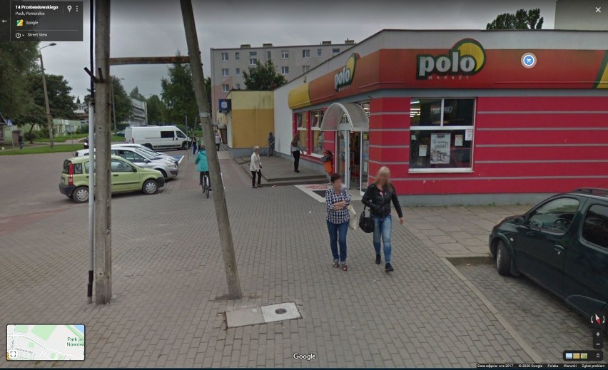 Mieszkańcy Pucka na Google Street View: część 2. Rozpoznasz...