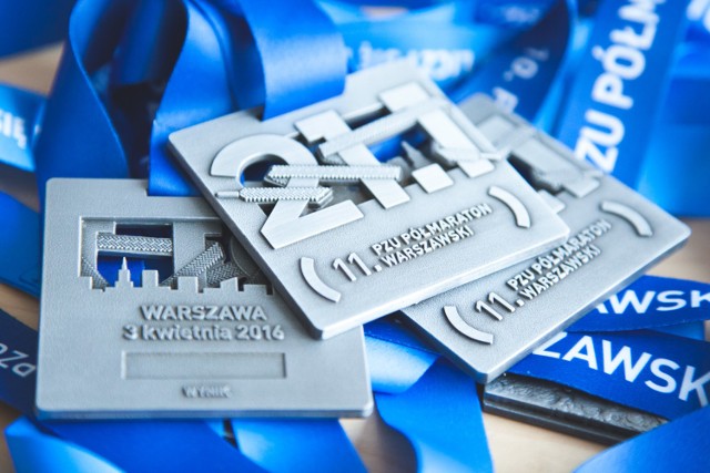 Półmaraton Warszawski 2016. Organizator ujawnił, jak będzie wyglądać medal